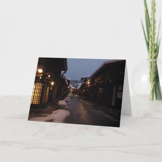 夜のTakayama カード (正面)
