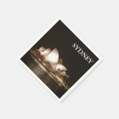 夜はオペラカクテルナプキン スタンダードカクテルナプキン (角)