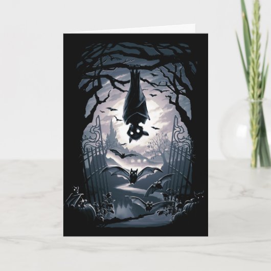 夜はタペストリーを迎える カード (正面)