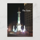 夜は四角 ポストカード (正面)