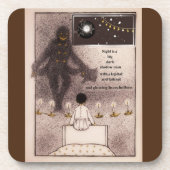 夜は暗い影の男 コースター (正面)