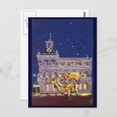 夜は町で – ロックハンプトン ポストカード (正面/裏面)