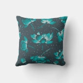 夜は蓮 クッション (裏面)