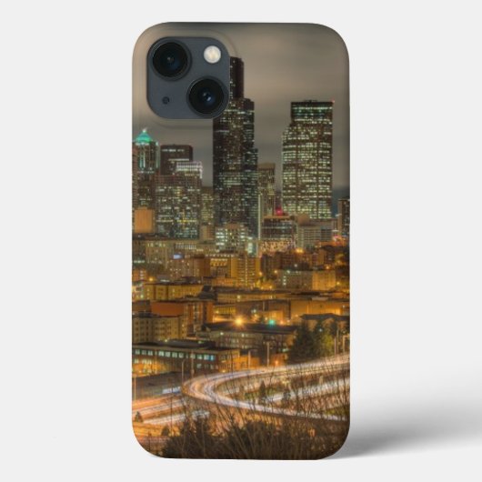 夜は車から光が漏れる Case-Mate iPhoneケース (裏面)