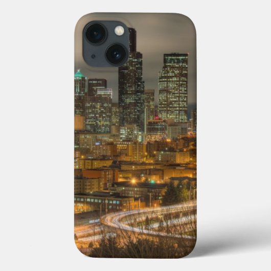 夜は車から光が漏れる Case-Mate iPhoneケース (裏面)