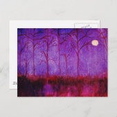 夜は魅惑される ポストカード (正面/裏面)