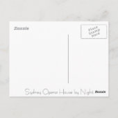 夜までにオペラ ポストカード (裏面)