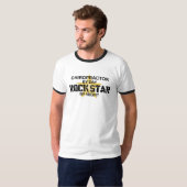 夜までにカイロプラクターのロックスター Tシャツ (正面フル)