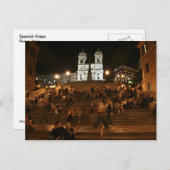 夜までにスペインのなステップ ポストカード (正面/裏面)