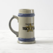 夜までにセラピストのロックスター ビールジョッキ (左)