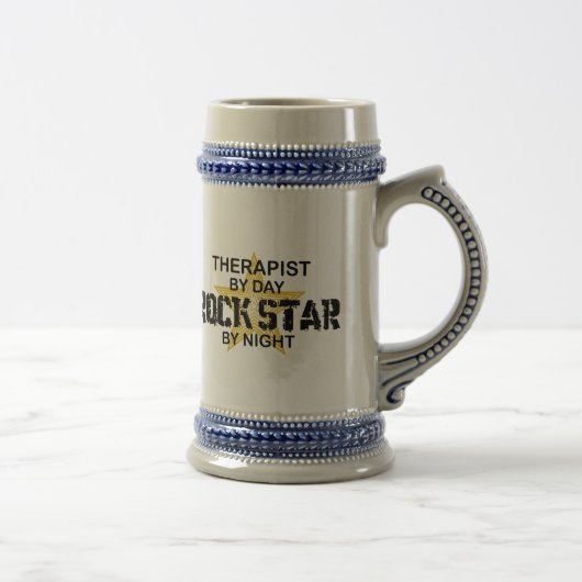 夜までにセラピストのロックスター ビールジョッキ (右)