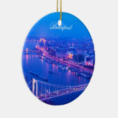 夜までにブダペスト セラミックオーナメント (右)