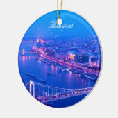 夜までにブダペスト セラミックオーナメント (左)