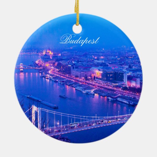 夜までにブダペスト セラミックオーナメント (裏面)