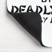 夜までにプログラマー致命的な忍者 マウスパッド (コーナー)