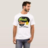 夜までにロックスター-日の仕事の実験室のマネージャー Tシャツ (正面フル)