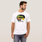 夜までにロックスター-日の仕事の理容師 Tシャツ (正面フル)