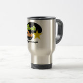 夜までにロックスター-日の仕事の生態学者 トラベルマグ (正面右)