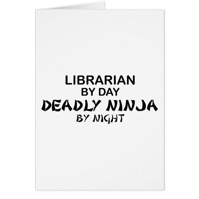 夜までに司書の致命的な忍者 (正面)