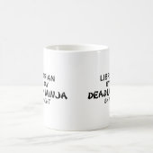 夜までに司書の致命的な忍者 コーヒーマグカップ (中央)