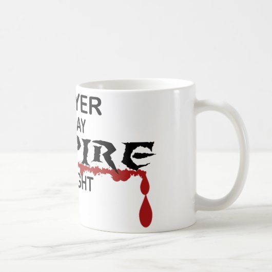 夜までに弁護士の吸血鬼 コーヒーマグカップ (右)