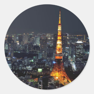 夜までに東京タワー ラウンドシール
