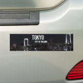 夜までに東京 バンパーステッカー (車上)
