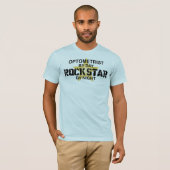 夜までに検眼医のロックスター Tシャツ (正面フル)