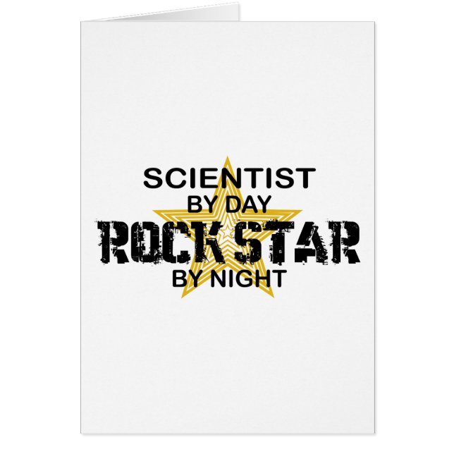 夜までに科学者のロックスター (正面)