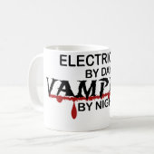 夜までに電気技師の吸血鬼 コーヒーマグカップ (正面左)