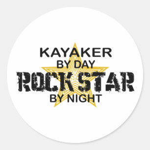 夜までにKayakerのロックスター ラウンドシール