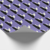 夜をテーマにしたラッピング紙ムーンクラウド眠い ラッピングペーパー (角)