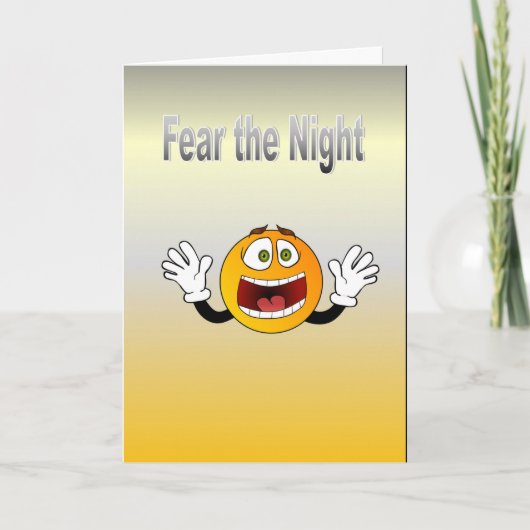 夜を恐れる カード (正面)