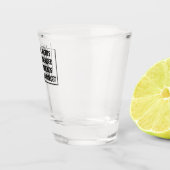 夜を愛して友を思い出す忘れこ ショットグラス (右)