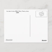 夜を明かす ポストカード (裏面)