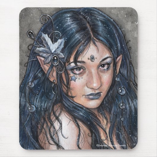夜を渡って私はあなたの顔の妖精のマウスパッドを見ました マウスパッド (正面)