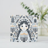 夜を照らす:ハヌカの祝祭 シーズンカード (スタンド正面)