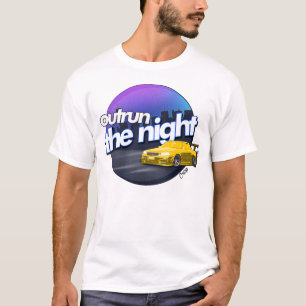 夜を追い越して下さい Tシャツ