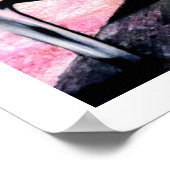 夜を過ごす ポスター (角)