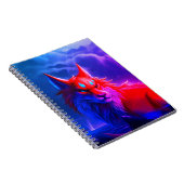 夜アートの生き物 ノートブック (右側)