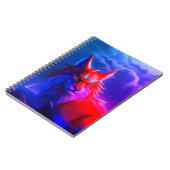 夜アートの生き物 ノートブック (左側)