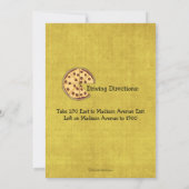 夜イタリアンディナーパーティの招待状サイズ5x7 招待状 (裏面)