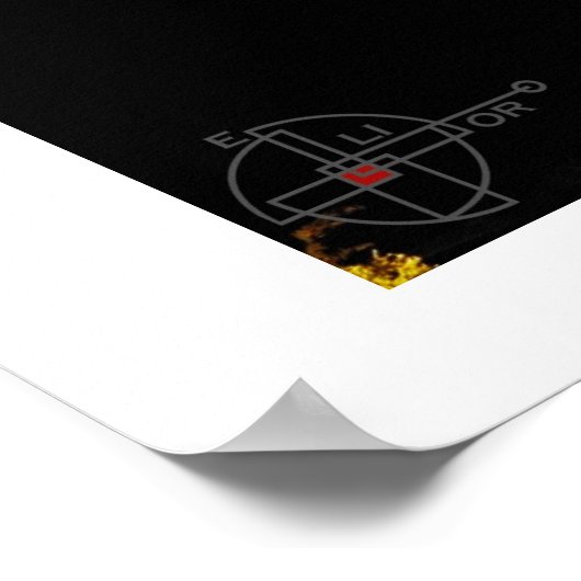 夜エルサレム ポスター (角)