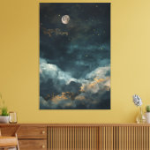 夜エレガント キャンバスプリント (インサイチュ (リビング))