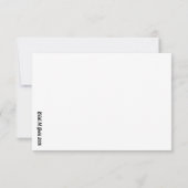 夜カラフルの花火サンキューカード サンキューカード (裏面)