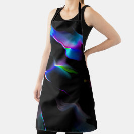 夜カラフル闇の中の砂丘 エプロン