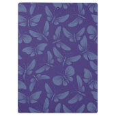 夜ガの蝶背景 クリップボード (裏面)