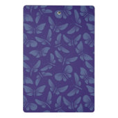 夜ガの蝶背景 ミニクリップボード (裏面)