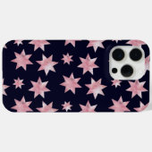 夜ガーリーの青空にピンクのガラスの星 Case-Mate iPhoneケース (裏面 (横))