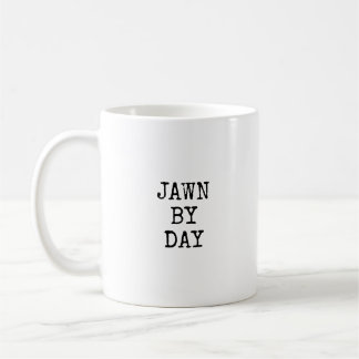 夜コーヒー・マグによるDAY/SHOOBIEによるJAWN コーヒーマグカップ